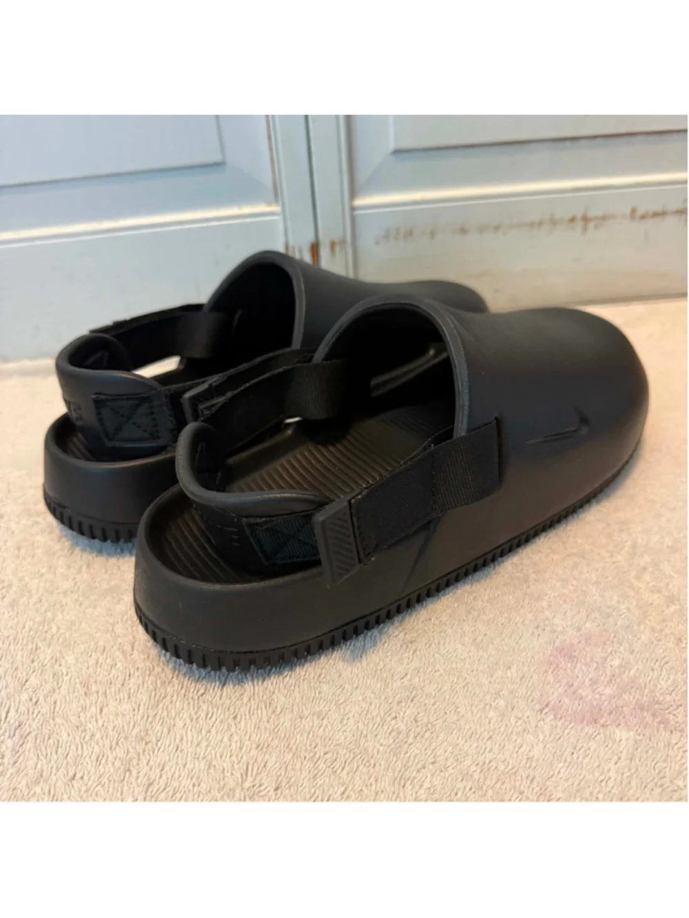 Nike Calm Mule Men's Black Slip on Slides Clogs Shoes Size 9 New FD5130-001